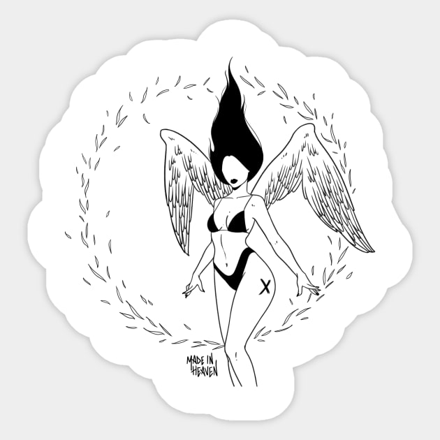 Build Your Wings Sticker by Made In Heaven